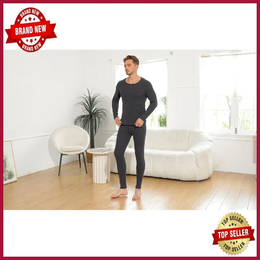 Men's Thermal Long Johns Polar Fleece Lined Winter Base Layer Bottoms